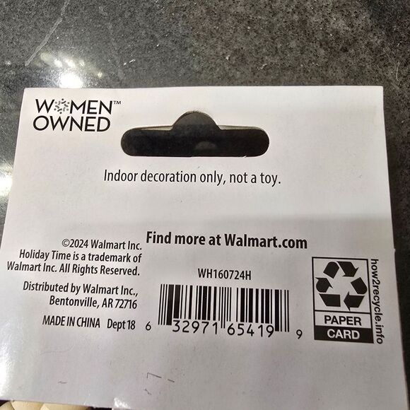 2 x 9ft Natural Wooden White Bead Christmas Garland Bundle, Holiday Time - Picture 4 of 4